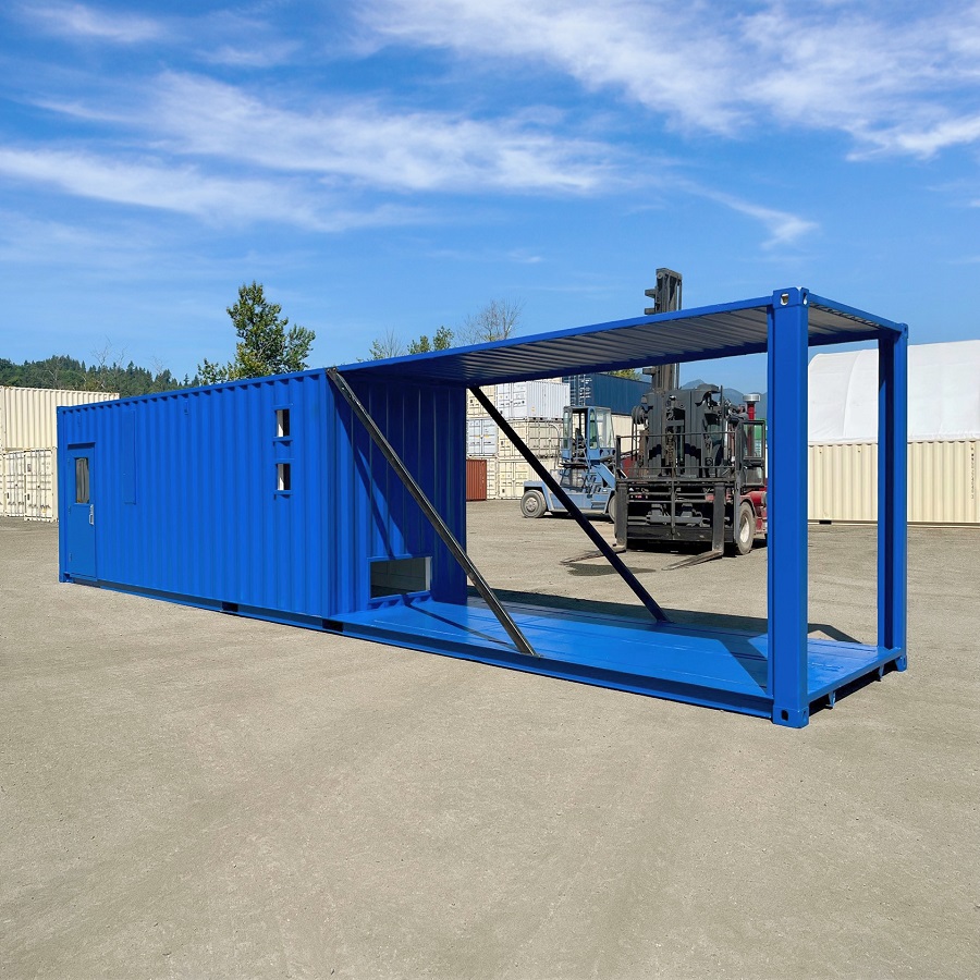 40&rsquo; Custom Equipment Enclosure - Container Holdings Pty Ltd