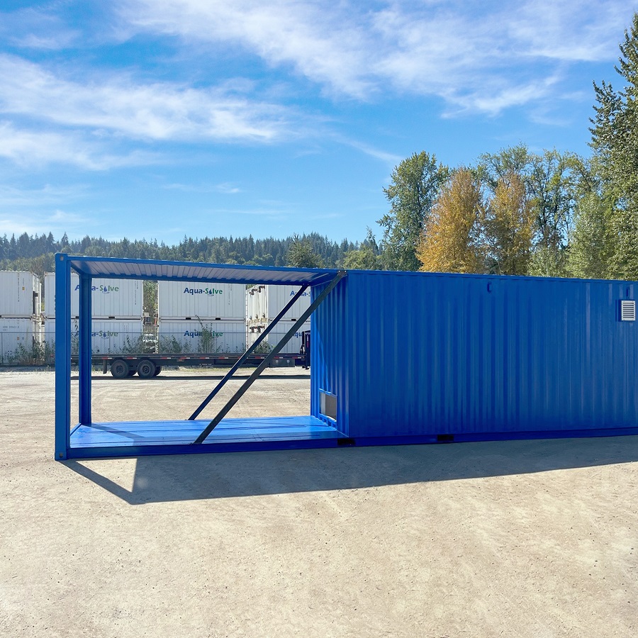 40&rsquo; Custom Equipment Enclosure - Container Holdings Pty Ltd