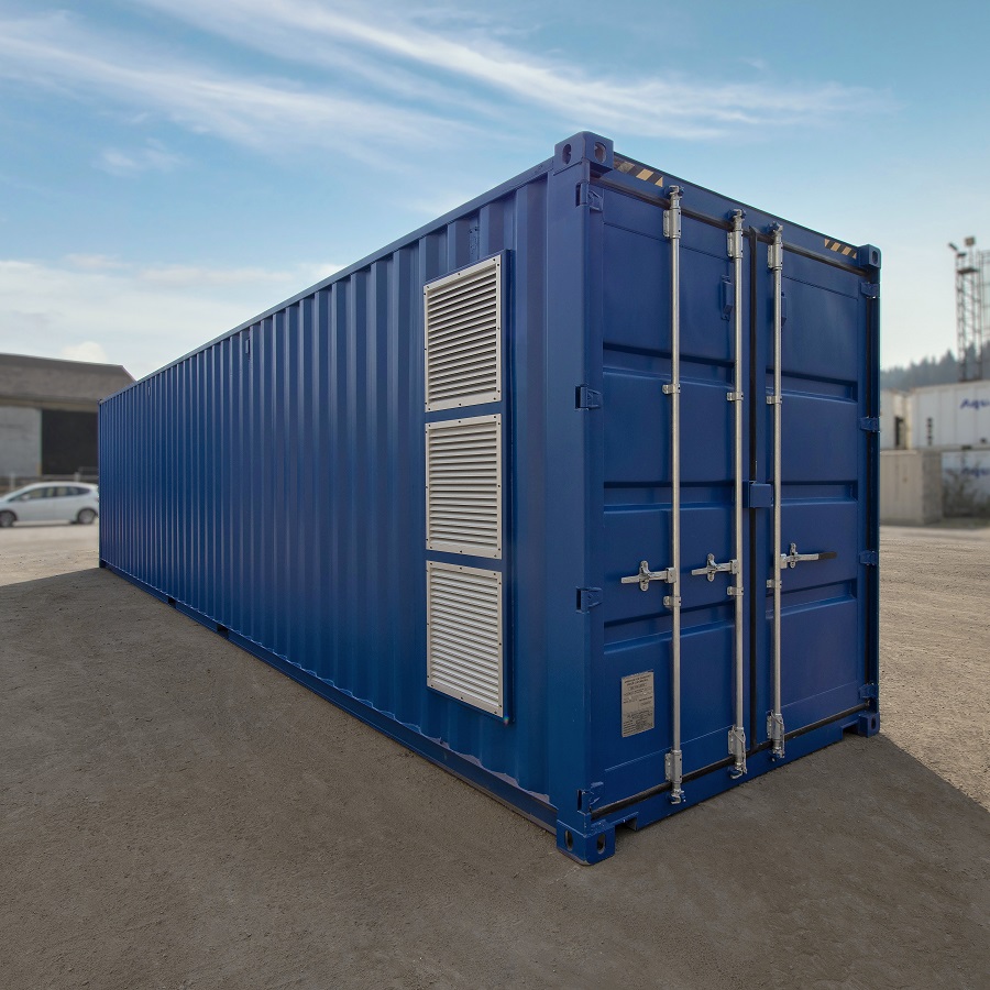 40&rsquo; Custom Equipment Housing Unit - Container Holdings Pty Ltd