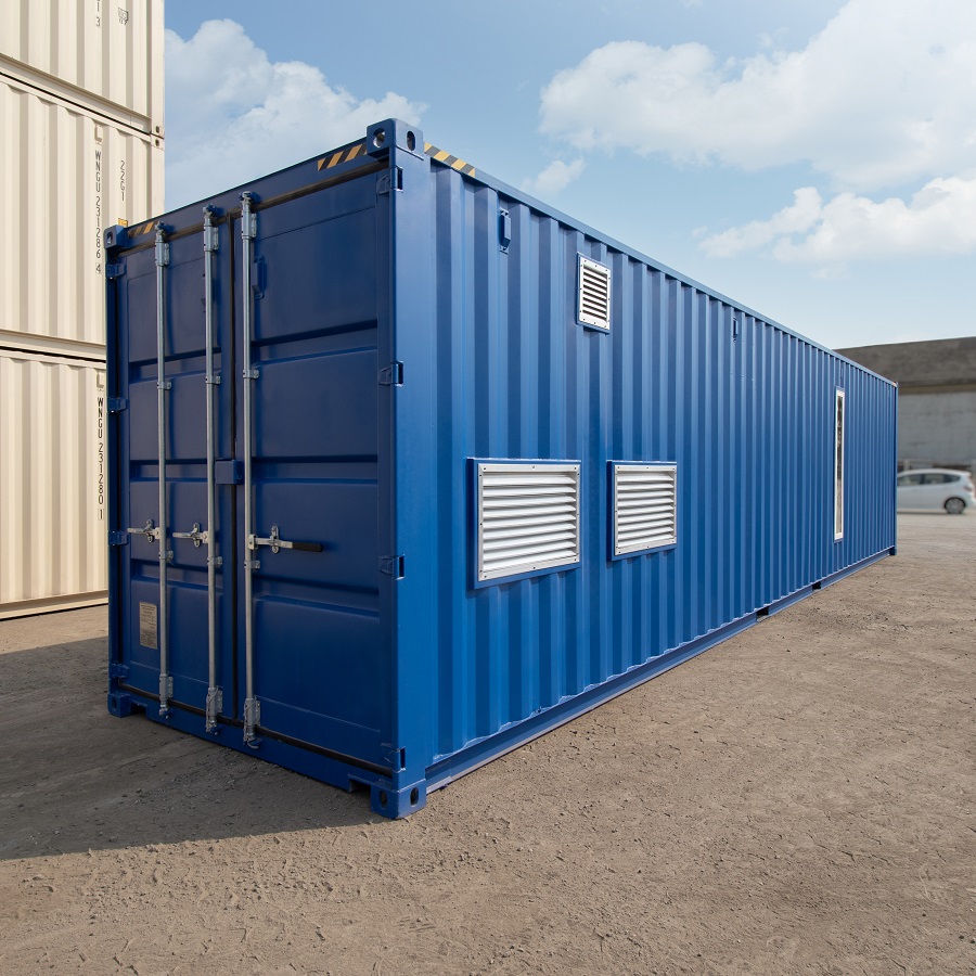 40&rsquo; Custom Equipment Housing Unit - Container Holdings Pty Ltd