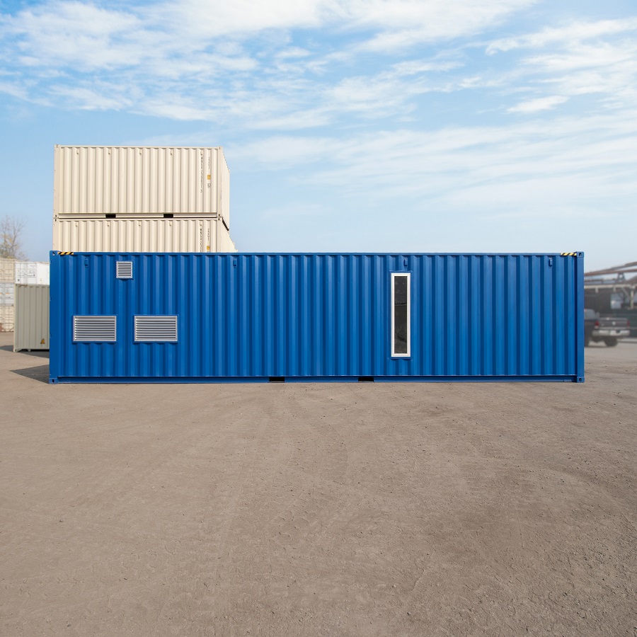 40&rsquo; Custom Equipment Housing Unit - Container Holdings Pty Ltd