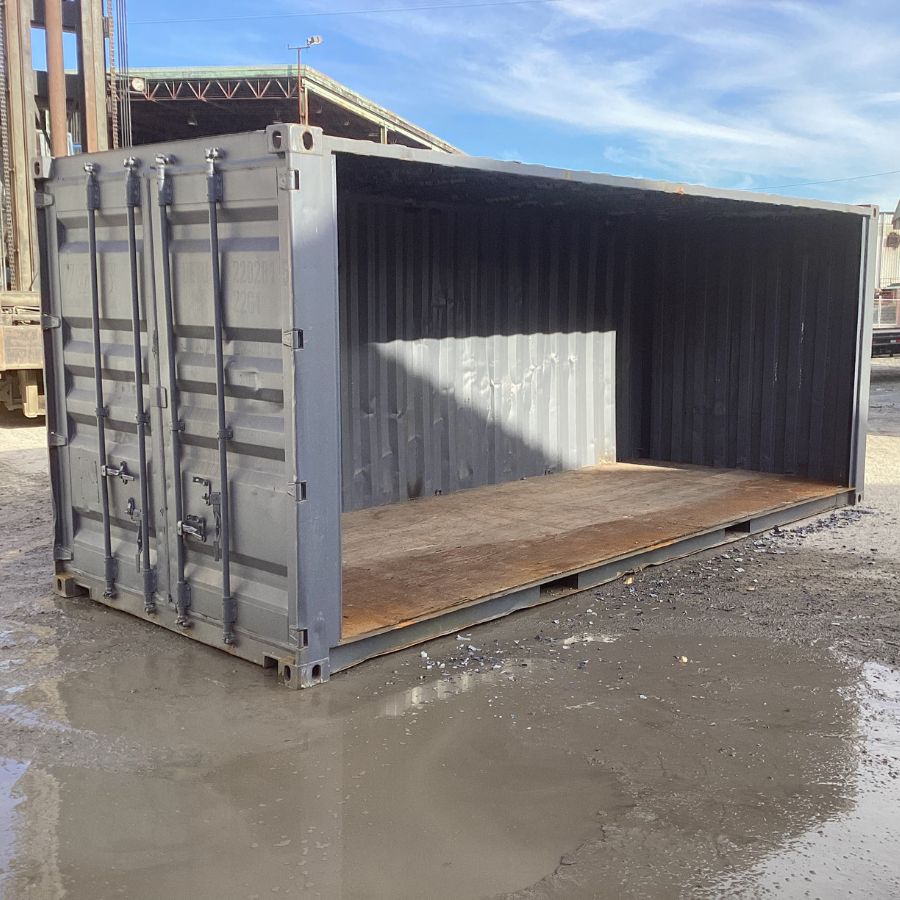 20&prime; Used &ldquo;Open-Face&rdquo; Shipping Container (Special) - Container Holdings Pty Ltd
