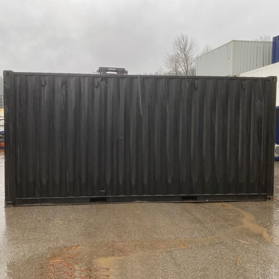 20&rsquo;HC New (1-Trip) Shipping Container &ndash; Painted Black - Container Holdings Pty Ltd