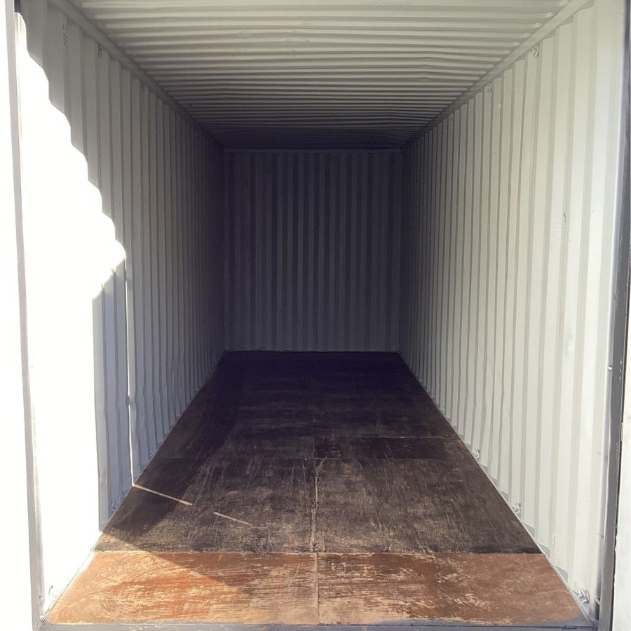 25&rsquo;HC Used Shipping Container (Painted Slate Grey) - Container Holdings Pty Ltd