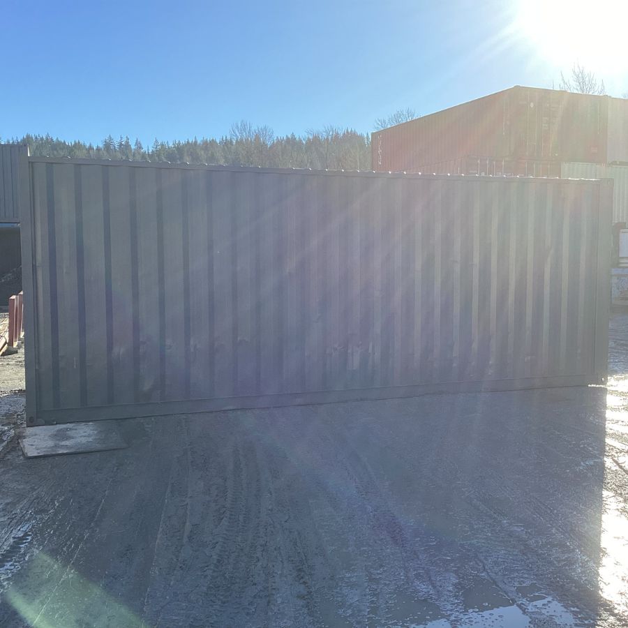 25&rsquo;HC Used Shipping Container (Painted Slate Grey) - Container Holdings Pty Ltd