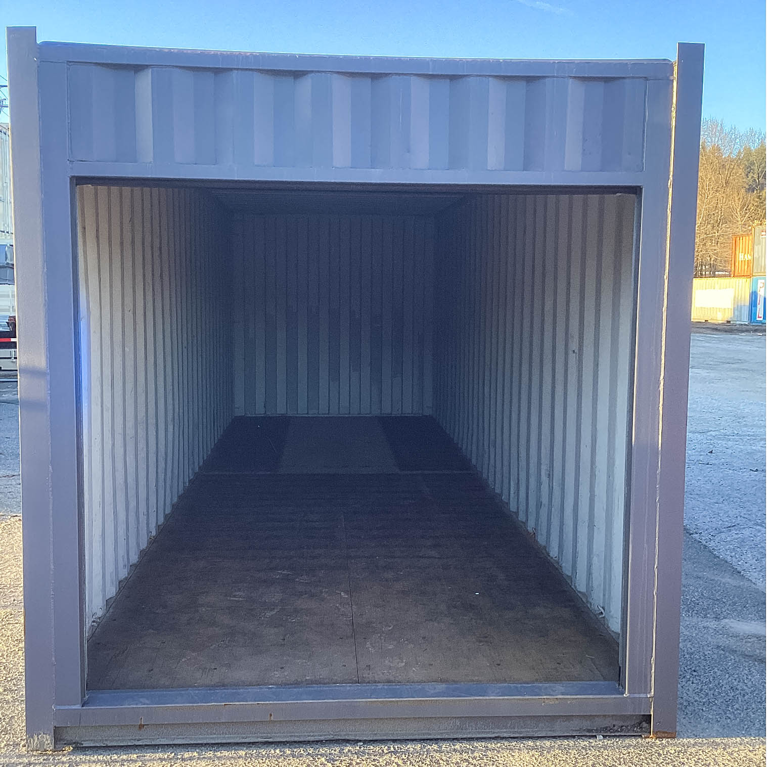 26&prime; Cut-Down Shipping Container w/Roll-Up Door - Container Holdings Pty Ltd